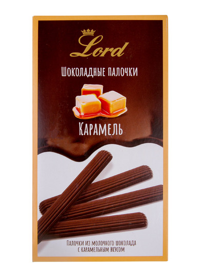  Палочки из молочного шоколада с карамельным вкусом, 80 гр в Чистополе