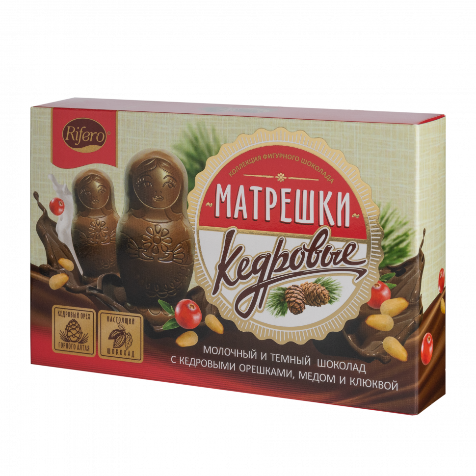  Риф и ко Конфеты "Матрёшки кедровые" 100г           в Чистополе