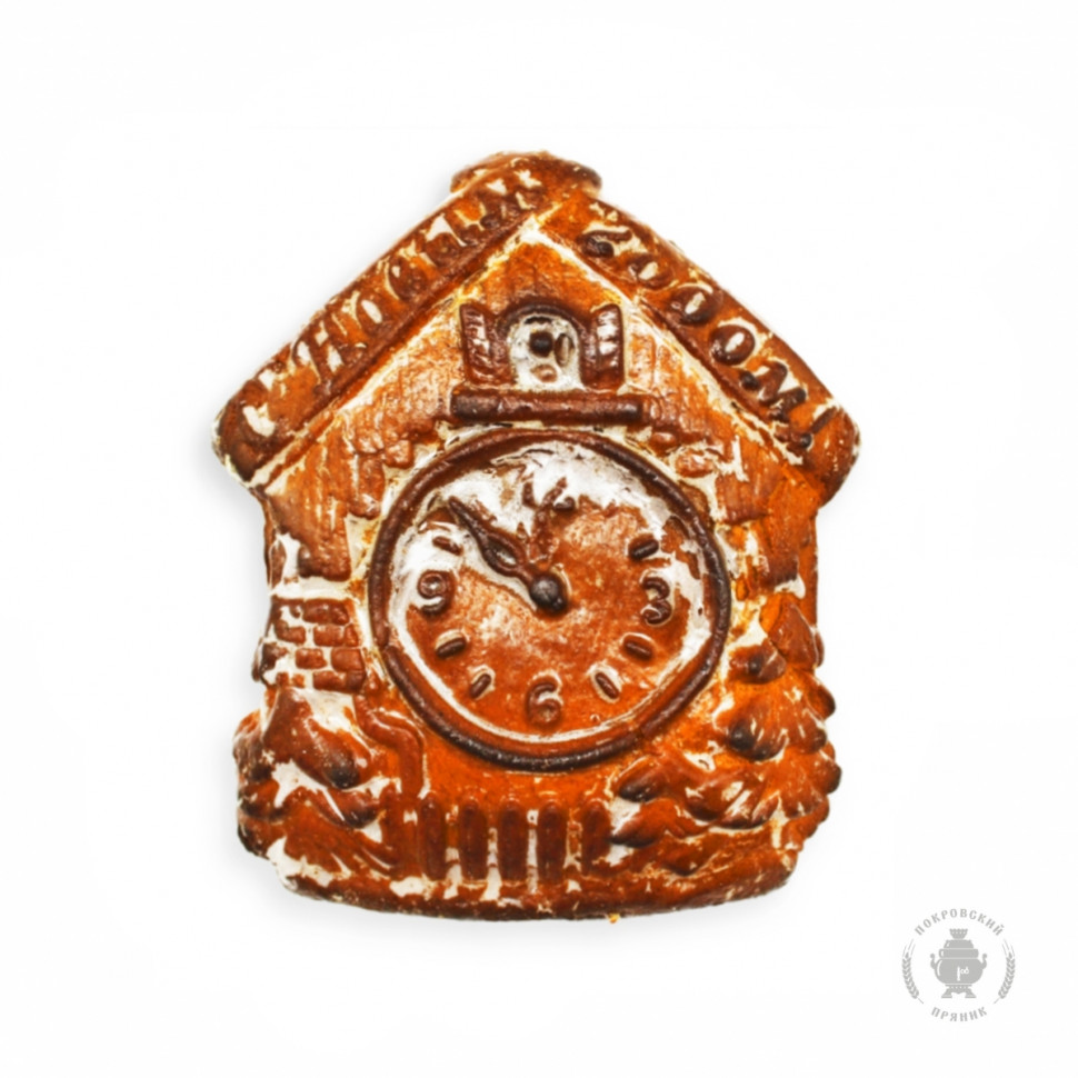  Пряник печатный  Часы, 300г(начинка сгущёнка+орех) в Чистополе