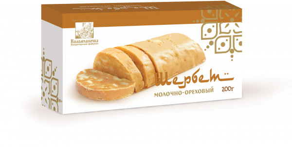 №1 Шербет МОЛОЧНО-ОРЕХОВЫЙ, 200г в Чистополе