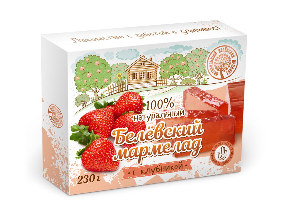 Мармелад белевский "Клубника" 230г в Чистополе